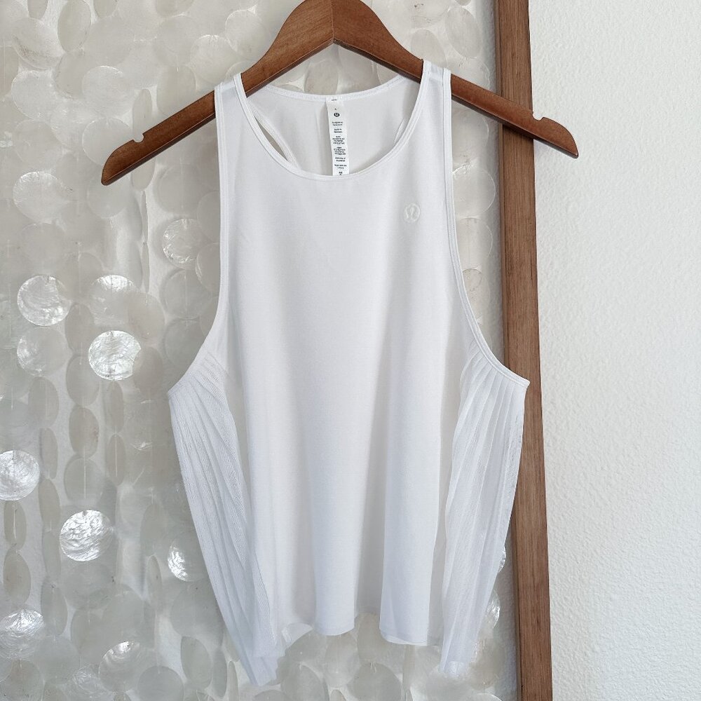 Lululemon Side Pleats Tennis Tank Top NWOT